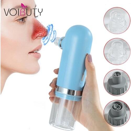 Household Small Bubble Cleaner Facial Electric Acne Blackhead Remover Vacuum Water Cycle Cleaning Pore Deep Cleansing Tool