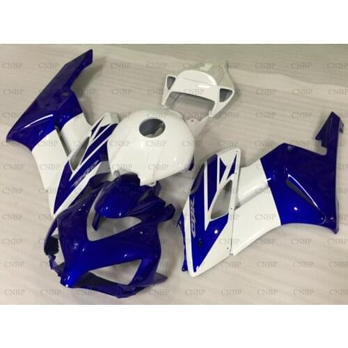CBR 1000 RR 2004 - 2005 Fairing Kits CBR1000RR 2005 Fairings Fireblade 2005 White Blue Abs Fairing