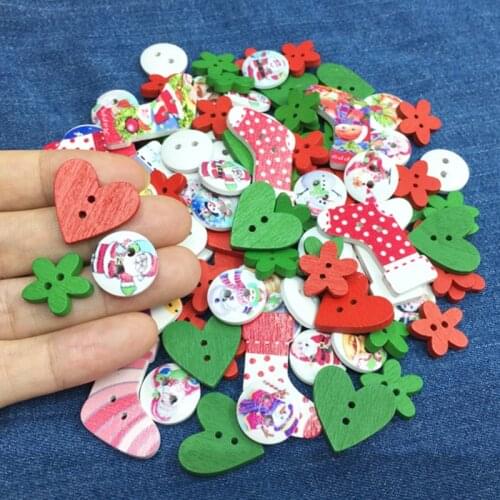 DEMANKE Wooden Buttons