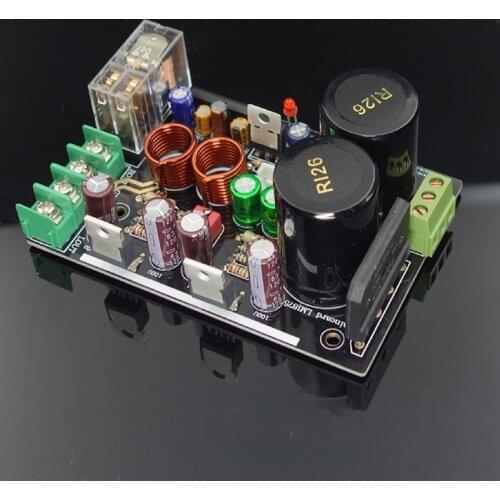 25W*2 AC Dual 18V LM1875 Double Sided Gold-plated Military PCB Amplifier Board GC Circuit Architecture Amplifier Board