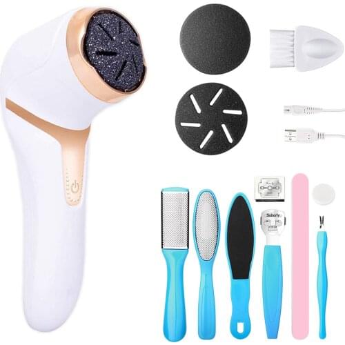 Electric Foot File Callus Remover Foot Grinder Professional USB Rechargeable Pedicure Tools IPX7 Waterproof,For Remove Calluses