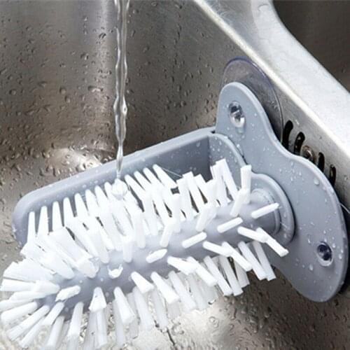 HOT Creative Glass cup cleaning brushes sink wine cup kitchen suction cleaner bottles brush cup boat drop Cup Cleaning Brush
