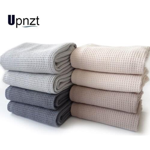 4PC/Set Cotton Table Napkins Cotton Kitchen Waffle Pattern Tea Towel Absorbent Dish Cleaning Towels Cocktail Napkin For Wedding