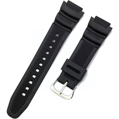PU Leather Watchbands For Casio AE-1000W AQ-S810W Accessories For Women Quality High Strap Black Watchbands Watch Mens