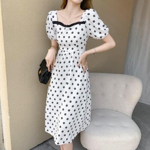 Fashion Vestidos Mujer High Waist Robe Femme Roupas Feminina Korean Dress Summer Clothes For Women Vestidos Largos