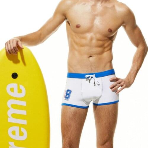 Swimming Trunks for Men Sexy Gay Swimwear Mens Briefs Quick-Dry Bathing Surf Shorts Swimsuits Boxers Beachwear De Bain Homme