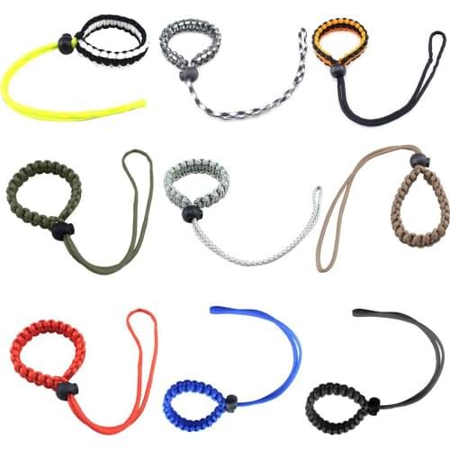 Adjustable Braided Paracord Camera Adjustable Wrist Lanyard Strap Grip Weave Cord for Nikon Canon Sony Panasonic DSLR