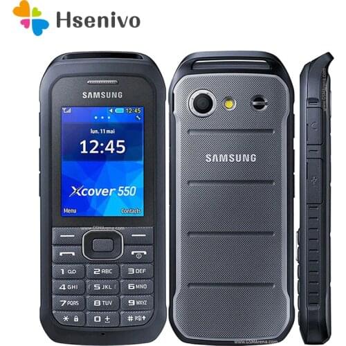 B550H 100% Original Unlocked Samsung B550H 2.4 Inches GPS GSM Cheap Xcover 550 Mobile Phone refurbished