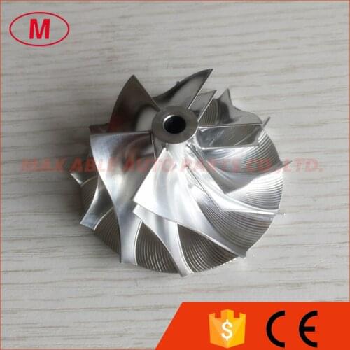 TD04HL 13T 40.61/56.02mm 49377-04200 6+6 blades turbo milling/aluminum 2618 billet compressor wheel