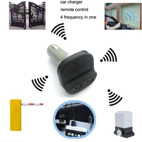 For Universal Car charger remote control fixed code and rolling code 433,92MHZ 868 MHz Multi-frequency remote duplicator