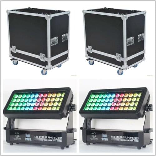 6lot+Flycase) Outdoor LED City Color Wall Wash Light 48x10W RGBW quad color 4in1 city color waterproof light