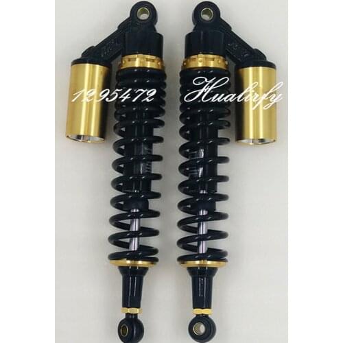 8mm spring 400mm motorcycle Shock Absorber for YAMAHA YFZ350 BANSHEE FRONT HONDA SUZUKI KAWASAKI TRAIL DIRT BIKE ATV black