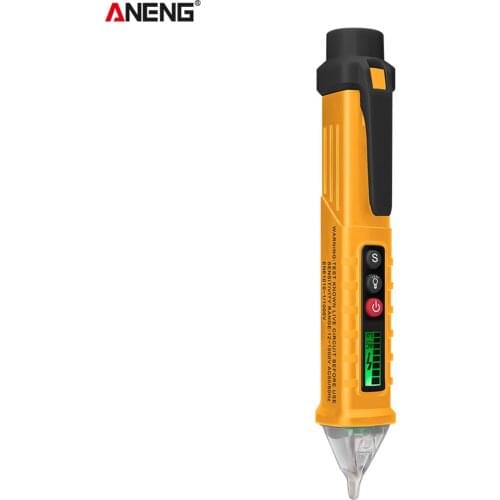 ANENG VC1010 Non-Contact AC Voltage Tester with Variable Sensitivity 12V-1000V Dual Range Electrical Tester Pen Voltage Detector