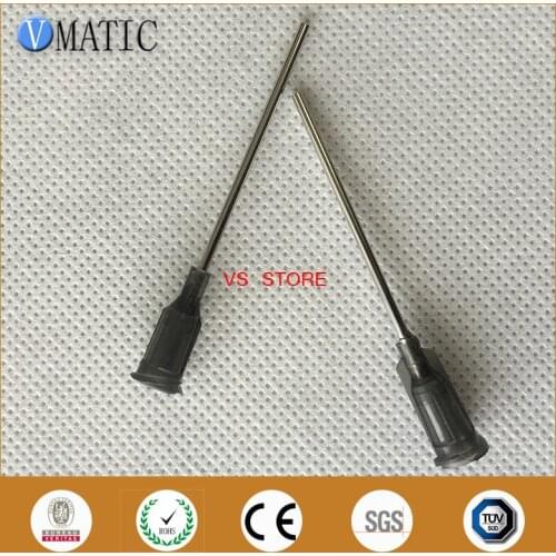 Free Shipping Non-Sterilized 100Pcs 16G 2'' Luer Lock Dispensing Needles Tips 2 Inch