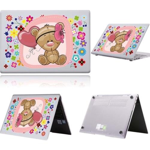 Bear Heart EVA Pattern Laptop Case For Huawei MateBook 13/13 AMD Ryzen/14/D14/D15/X 2020/X Pro/Pro 16.1/Honor MagicBook 14/15
