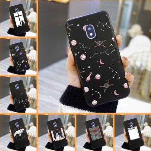 Phone Case For Samsung Galaxy J2 J5 J7 Prime J4 J6 J8 Plus 2018 J3 J5 J7 2015 2016 2017 Case Silicone Star Cat Back Cover