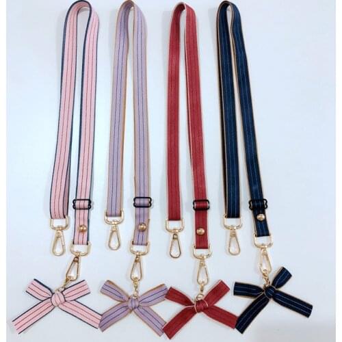 124cm Elegant Fabric Bag Phone Strap Adjustable Shoulder Strap Replacement Accessory Belt Bags Strap Girl Shoulder Handbag Strap