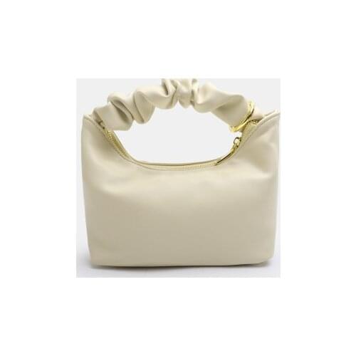 Fashion Folds Lady Hand Bags Cloud Pu Leather Baguette Women Messenger Bag Female Underarm Shoulder Bags Pleated Bag Handbags