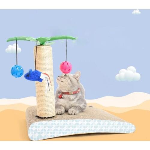 2021 New Cat Scratch Board For Cats Climbing Frame Jump Board Cats Tower Tree Pet Products Cats Sofa Protector Pet Furnitures