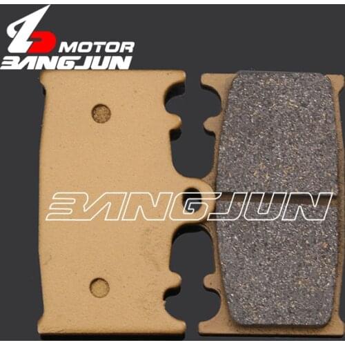 Motorcycle Front Copper Base Metal Brake Pads For SUZUKI RG125 GSXR250 73A RGV250 TV250 SG350