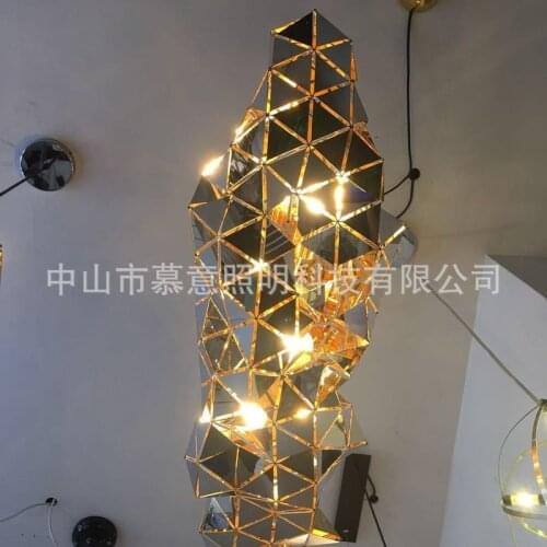 Suspension Lustre Hang Modern Vertigo Lamp Fiberglass/polyurethane Pendant Light Dining Room Living Room Lamps Bar Cafe Room