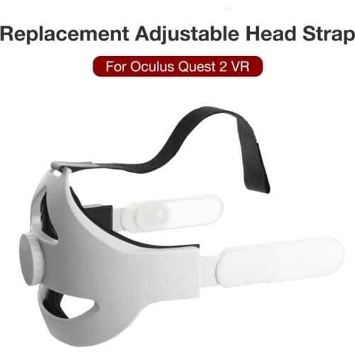 Adjustable Headband Comfortable Elite Strap For Oculus Quest 2 VR Headset Replacement Head Strap Virtual Reality Accessories