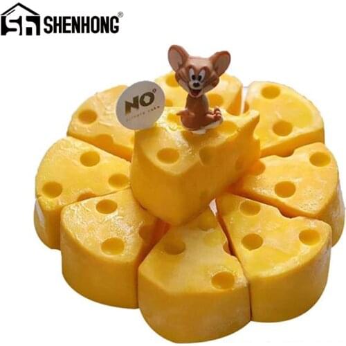 SHENHONG Cheese Shaped Cake Mold For Baking Dessert Ring Art Mousse Silicone 3D Mould Silikonowe Moule Pan Pastry Tools