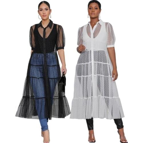 Tilapia Summer Dresses With Buttons