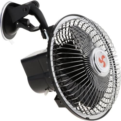6'' 24V Car Dash Windshield Electric Fan Cooling System Cooler for Universal