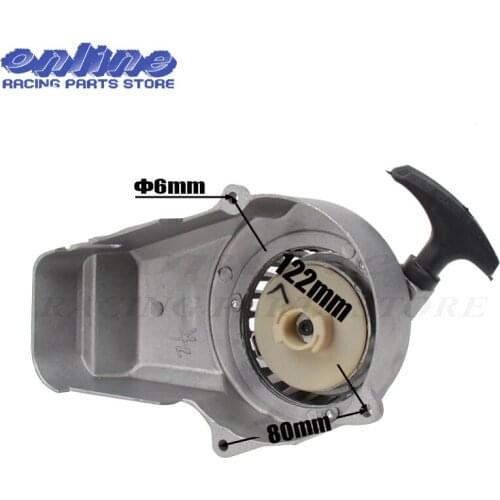 Pull start For liya atv huabao Atv KDX Quad Aluminium 47CC 49CC Mini Pocket Bike Easy Recoil