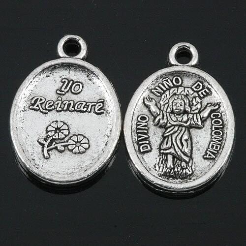 Tibetan Silver color religious Saint design charms 26pcs EF0156