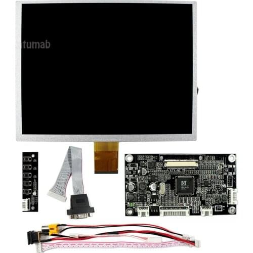Latumab 10.4" LSA40AT9001 800×600 LCD Display Screen Monitor with / without KYV-N2 V6 VGA+AV Driver Board Control Monitor Kit