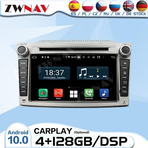 2 DIN Android Radio Receiver For Subaru Legacy Outback 2009 2010 2011 2012 2013 2014 Car Audio Stereo Video Player GPS Head Unit