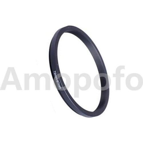 72mm-67mm Step-Down Metal lens filter Adapter Ring/72mm Lens to 67mm UV CPL ND Accessory