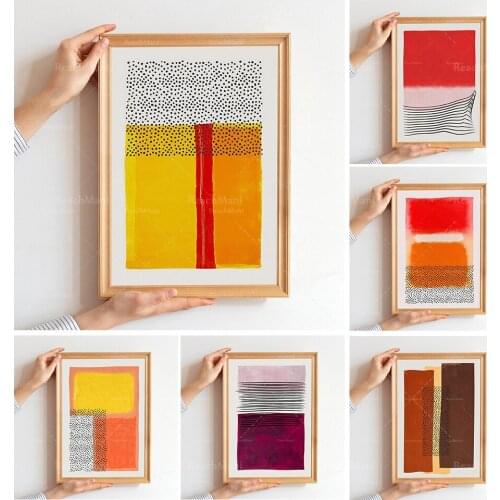 Abstract prints, contemporary wall art, retro art posters, Scandinavian minimalism, mid-century art, modern retro art prints, ho