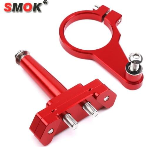SMOK Motorcycle Accessories Damper Bracket for Yamaha YZF-R15 Motorcycle Modified Direction Titanium Size Base Black Gold Sliver