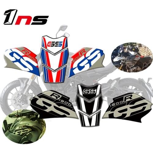 For BMW R1200GS Adventure R 1200 GS ADV 2005 -12 Sell Well Type of Color Paste Motorcycle Anti Slip Tank Pad Protect Sticker