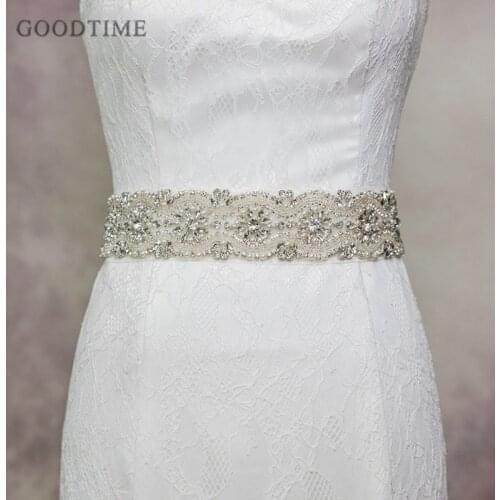 Fashion Crystal Rhinestones Evening Party Prom Dresses Accessories Wedding Belt Bridal Sashes Waistband for Women Girl Gift