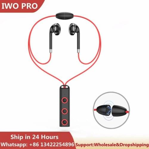 New BT313 TWS Magnetic Bluetooth Earphone Stereo Sport Music Neckband Wireless Headphones With Mic Earbuds for HUAWEI Xiaomi