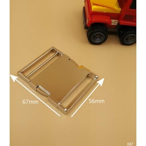 NEW 2" 4Pcs Shine Silver Metal Quick Side Release Buckles For 50mm Webbing DIY Bags Luggage Clothes Sewing Belt Accessories