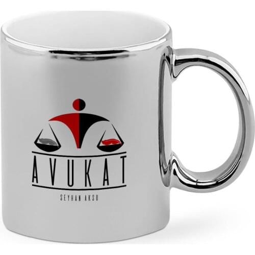 Personalized Professional Attorney Chrome Mug Cup-8