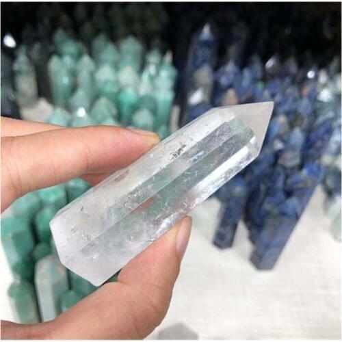 Clear Quartz Wand Point Natural Stones For Home Decoration