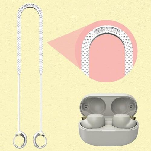 Silicone Anti-Lost Strap Lanyard Earphone Bluetooth For Wf1000xm4 Headphone Headset Anti-lost Rope Lightweight Accessories New
