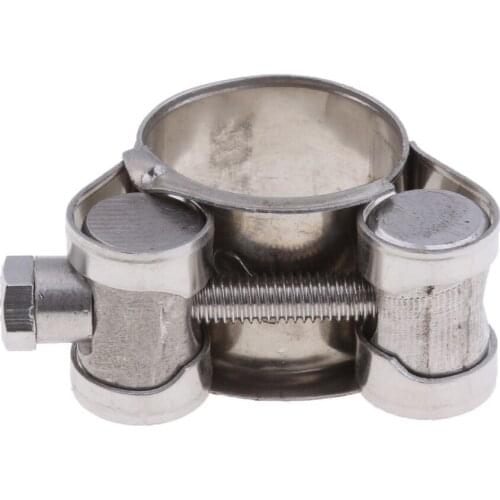 Heavy Duty Exhaust Pipe Clip Stainless Steel For 20-22mm Muffler Silencer
