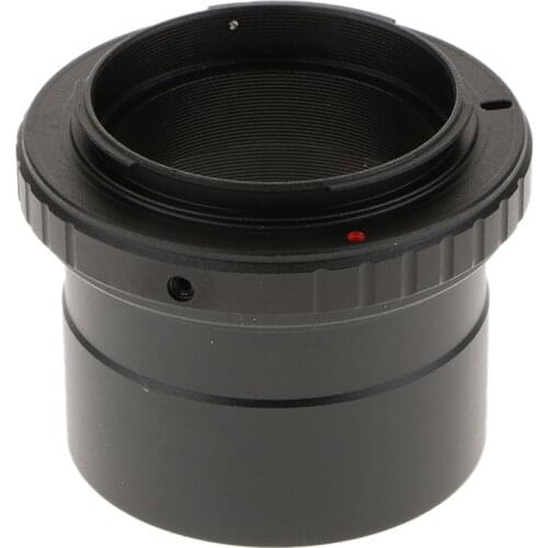T Ring for Pentax K Camera Lens + 2inch to T2 M42*0.75 Thread Telescope Mount Adapter - Black