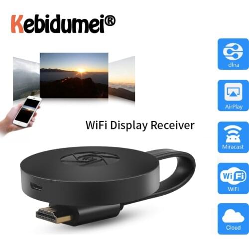 NEW G2 TV Stick Dongle 1080P HDMI-compatible WiFi Display Receiver TV Dongle Black Support IOS For Miracast For IPhone PC PK M2