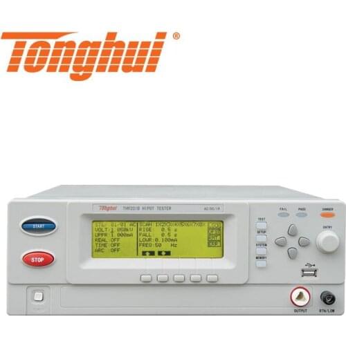TH9201B ac/dc withstand tester for high voltage insulation resistance 5 kv digital