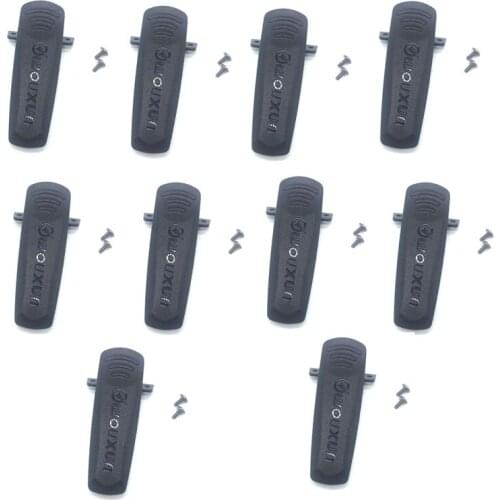 10PCS Original Back Pack Belt Clip Waist Clip for Wouxun KG-UV9D KG-UV9DPLUS KGUV9DPLUS KGUV9D KG9D KG9DPLUS Radio Walkie Talkie