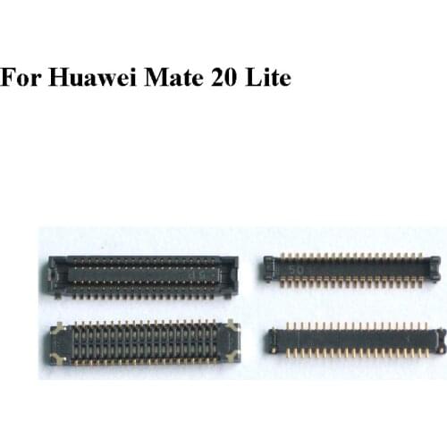 2pcs For Huawei Mate 20 Lite 20lite LCD display screen FPC connector For Huawei Mate20 Lite logic on motherboard mainboard
