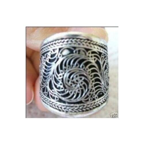 5PC Tibet Beautiful tibet silver Ring Free shipping